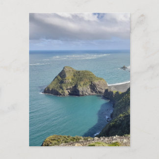 Cartão Postal Nova Zelândia Whatipu Beach View Omanawanui Track