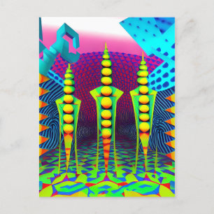 Cartão Postal Novas Dimensões Beckon - Ken Gage Art