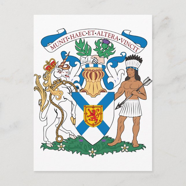 Cartão Postal novascotia, Canadá (Frente)