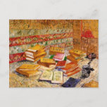 Cartão Postal Novels & Rosa francês (F359) Van Gogh Fine Art<br><div class="desc">Ainda com os romances franceses e um Rosa, Vincent van Gogh, outono de Paris, 1887. Óleo na canvas, 73 x 93 cm. Coleção privada. F 359, JH 1332 Vincent Willem van Gogh (30 de março de 1853 - 29 de julho de 1890) foi um artista Poste-impressionista neerlandês. Algumas de suas...</div>