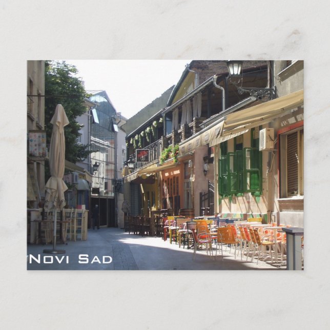 Cartão Postal Novi Sad (Frente)