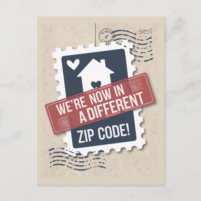 Cartão Postal Novo Cartão-Postal de Anúncio de Movimentação em C (Frente)