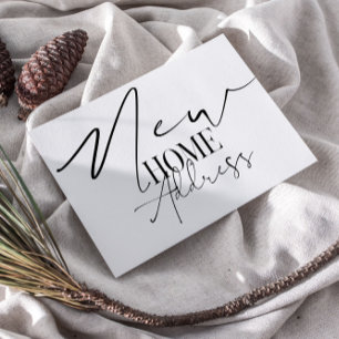 Cartão Postal Novo Endereço Residencial