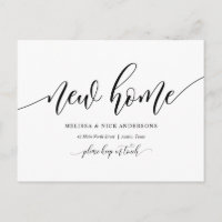 Novo endereço residencial, Cartão-postal de lançam