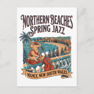 Cartão Postal Novo Festival de Jazz da Primavera das Praias do N