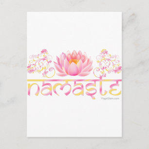 Cartão Postal Novo Lotus de Namaste
