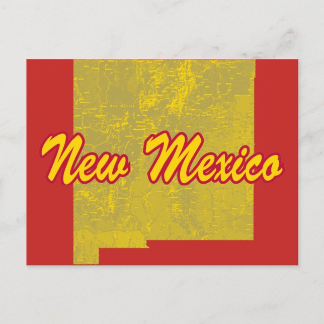 Cartão Postal Novo México (Frente)