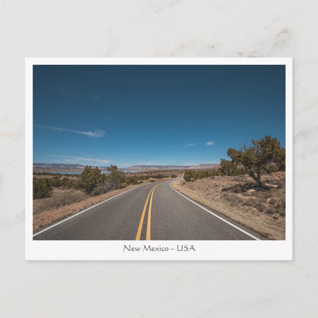 Cartão Postal Novo México (Frente)