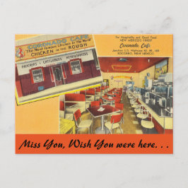 Cartão Postal Novo México, Café Coronado, Socorro