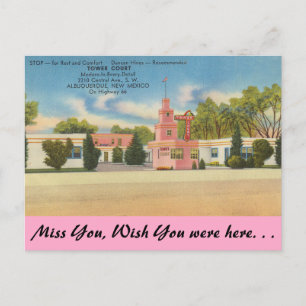 Cartão Postal Novo México, Torre Court, Albuquerque