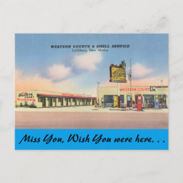 Cartão Postal Novo México, Tribunais Ocidentais, Lordsburg