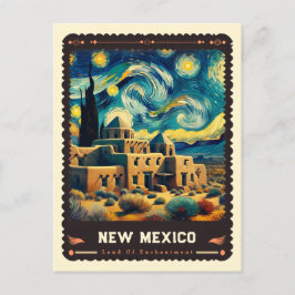Cartão Postal Novo México | Vincent Van Gogh inspirado