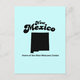 Cartão Postal Novo Motto do México - Centro de Boas-vindas da Al