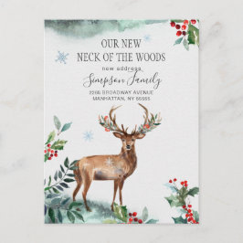 Cartão Postal Novo Pescoço da Floresta em Movimento Anúncio