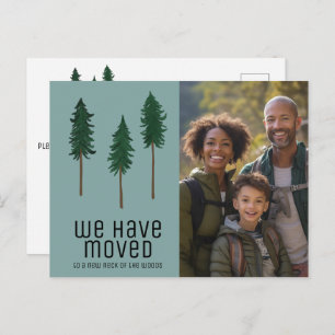 Cartão Postal NOVO PESCOÇO DE Árvores de MADEIRA A FOTO PERSONAL