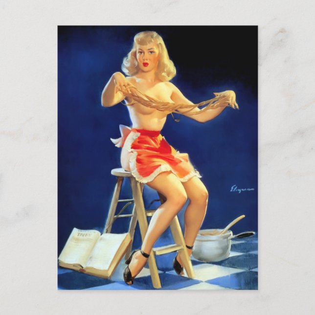 Cartão Postal Novo pino de recebimento para cima (Frente)