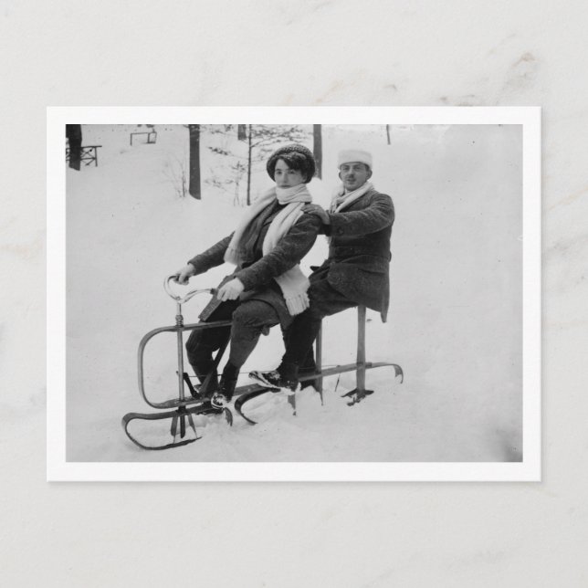 Cartão Postal Novo Tipo Sled (Frente)