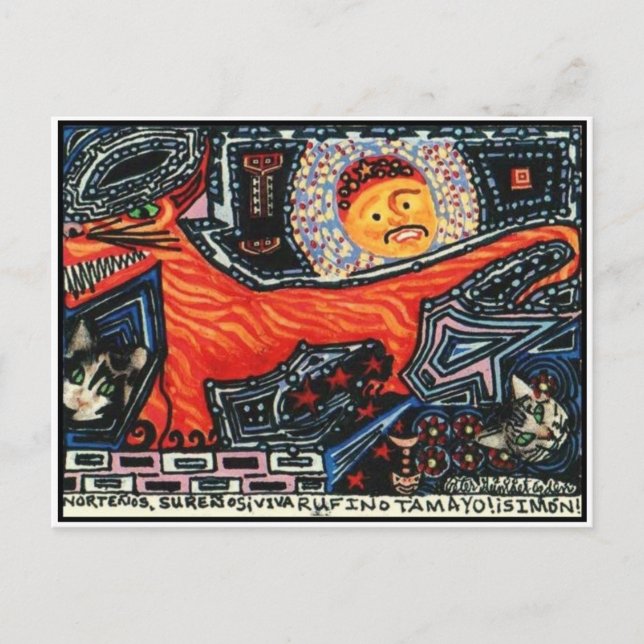 Cartão Postal Novos gatos-do-diabo-pântano mexicanos do Tigre (Frente)