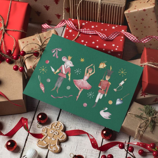 Cartão Postal Nozes Soldado Feliz Natal (Criador carregado)