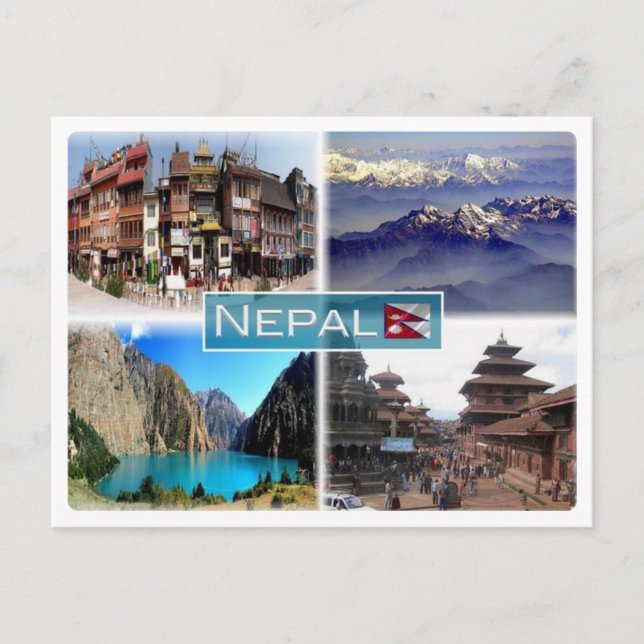 Cartão Postal NP Nepal - (Frente)