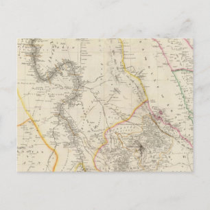 Cartão Postal Nubia e Abyssinia