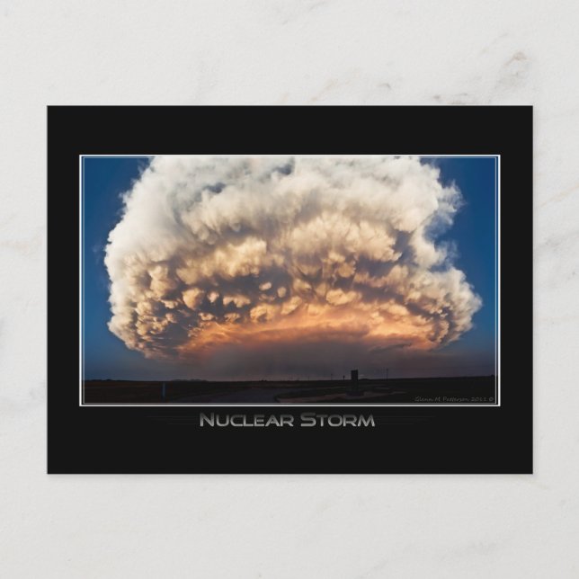 Cartão Postal Nuclear Storm (Frente)