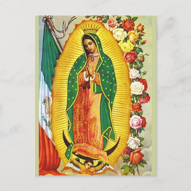 Cartão Postal Nuestra Señora de Guadalupe (Frente)