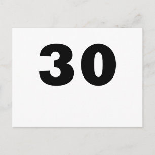 Cartão Postal Número 30