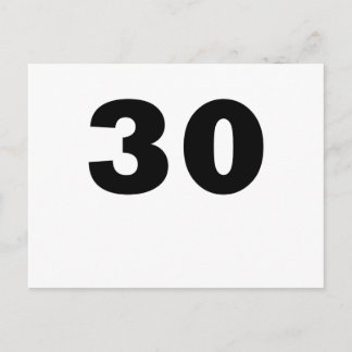 Cartão Postal Número 30