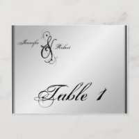 Número da Tabela de Casamento de Elegância de Prat