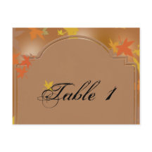 Número da Tabela de Casamento de Folhas Laranja e 