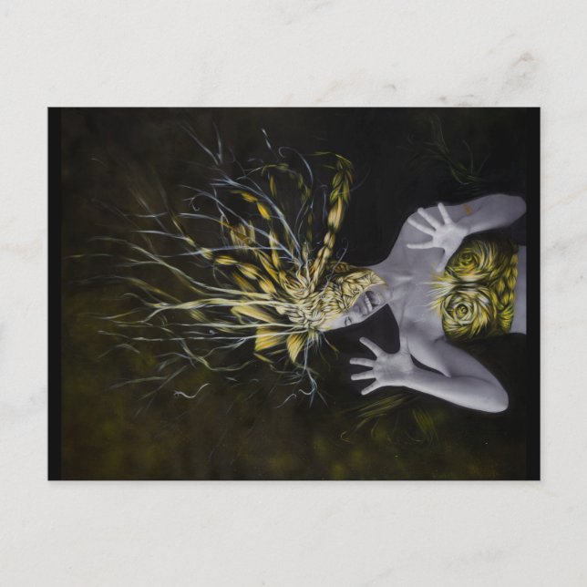 Cartão Postal Número Dourado GIAWIL (Frente)