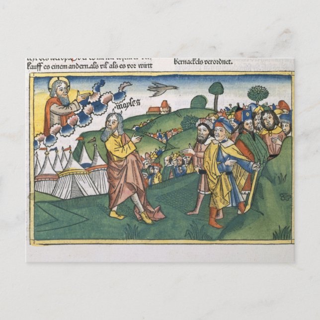 Cartão Postal Números 1 1-20 Preparação da viagem de Moun (Frente)