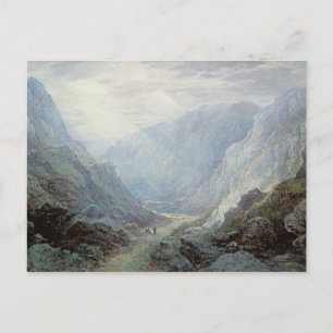 Cartão Postal Números Descansando No Caminho Através De Uma Co