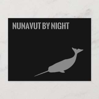 Cartão Postal Nunavut por Noite