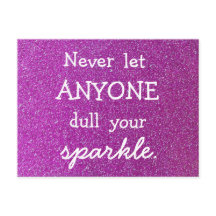 Nunca Deixe Ninguém Puxar Sua Brilhante Roxa