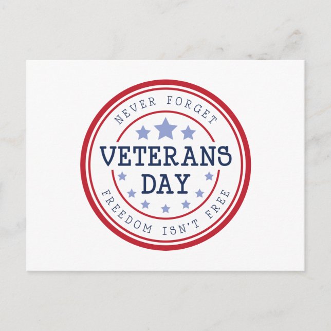 Cartão Postal Nunca Esqueça (Frente)