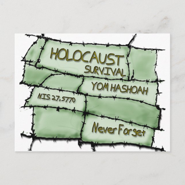 Cartão Postal Nunca Esquecer (Frente)