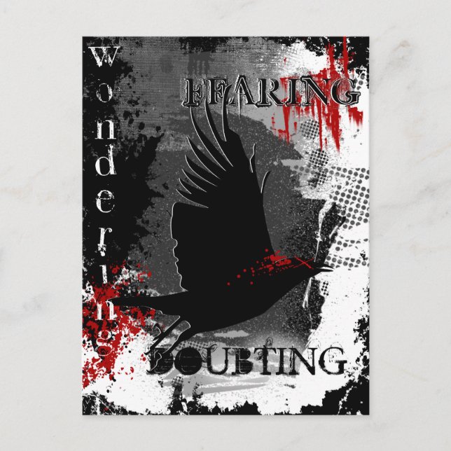 Cartão Postal nunca mais (Frente)