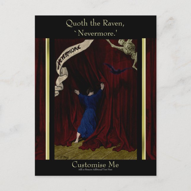 Cartão Postal Nunca mais... (Frente)