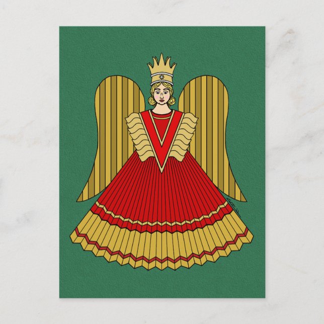 Cartão Postal Nuremberg Christmas Angel (Frente)