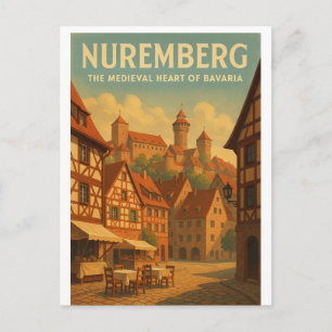 Cartão Postal Nuremberg — O Coração Medieval da Baviera