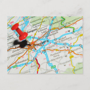 Cartão Postal Nuremberga, Nürnberg Alemanha
