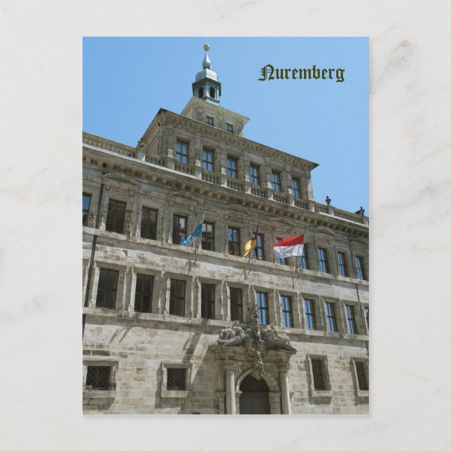 Cartão Postal Nurembergue (Frente)