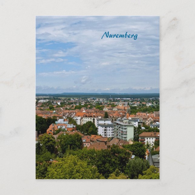 Cartão Postal Nurembergue (Frente)
