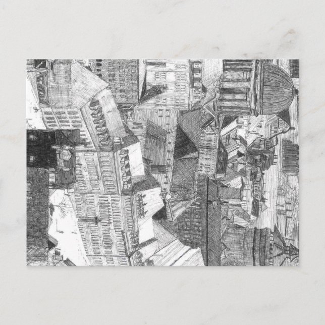 Cartão Postal Nürnberg Zentrum Mittelfranken (Frente)