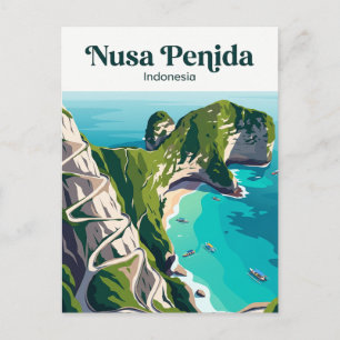 Cartão Postal Nusa Penida Indonésia