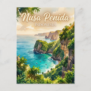 Cartão Postal Nusa Penida Indonésia