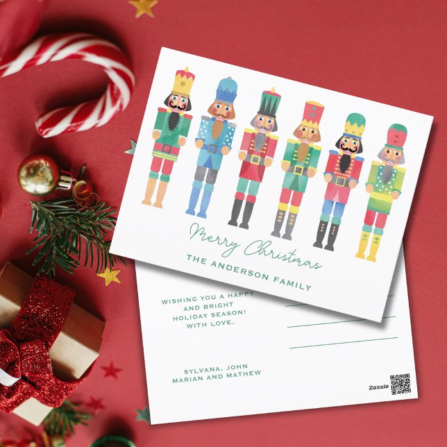 CARTÃO POSTAL NUTCRACKERS NATAL (Criador carregado)
