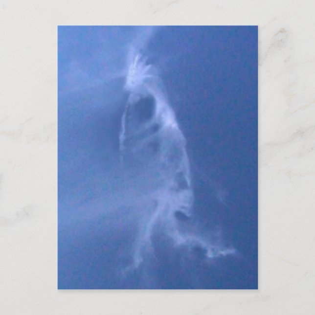 Cartão Postal nuvem de kokopelli (Frente)